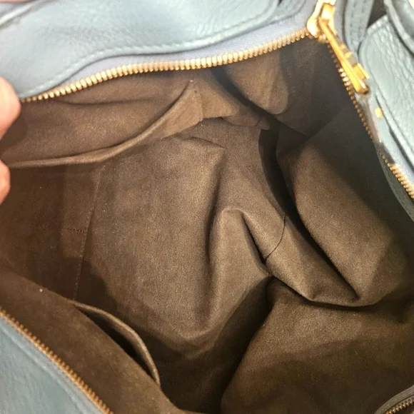 Louis Vuitton Mahina Cirrus PM Tote in Blue – Strap, Lock & Key, Dustbag, COA - Picture 12 of 16